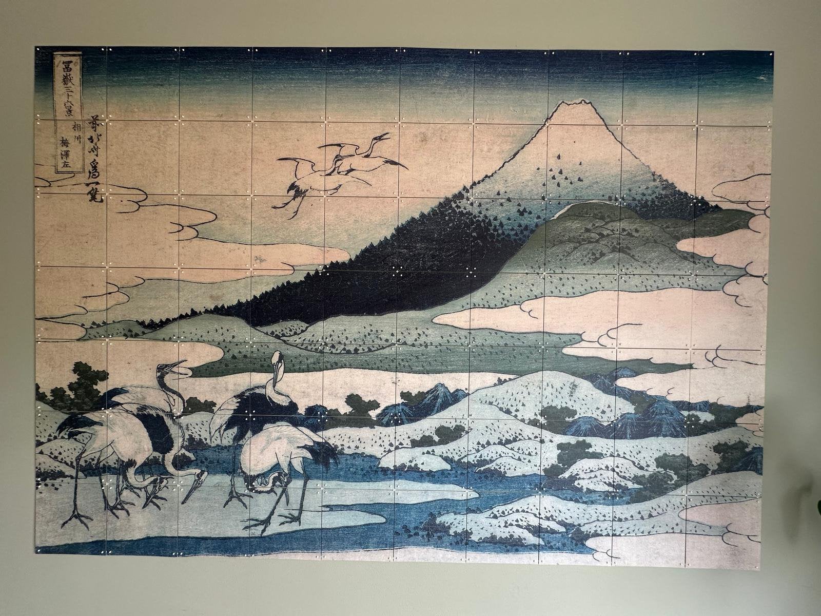 IXXI wanddecoratie - Thirty Six Views of Mount Fuji, Ophalen of Verzenden