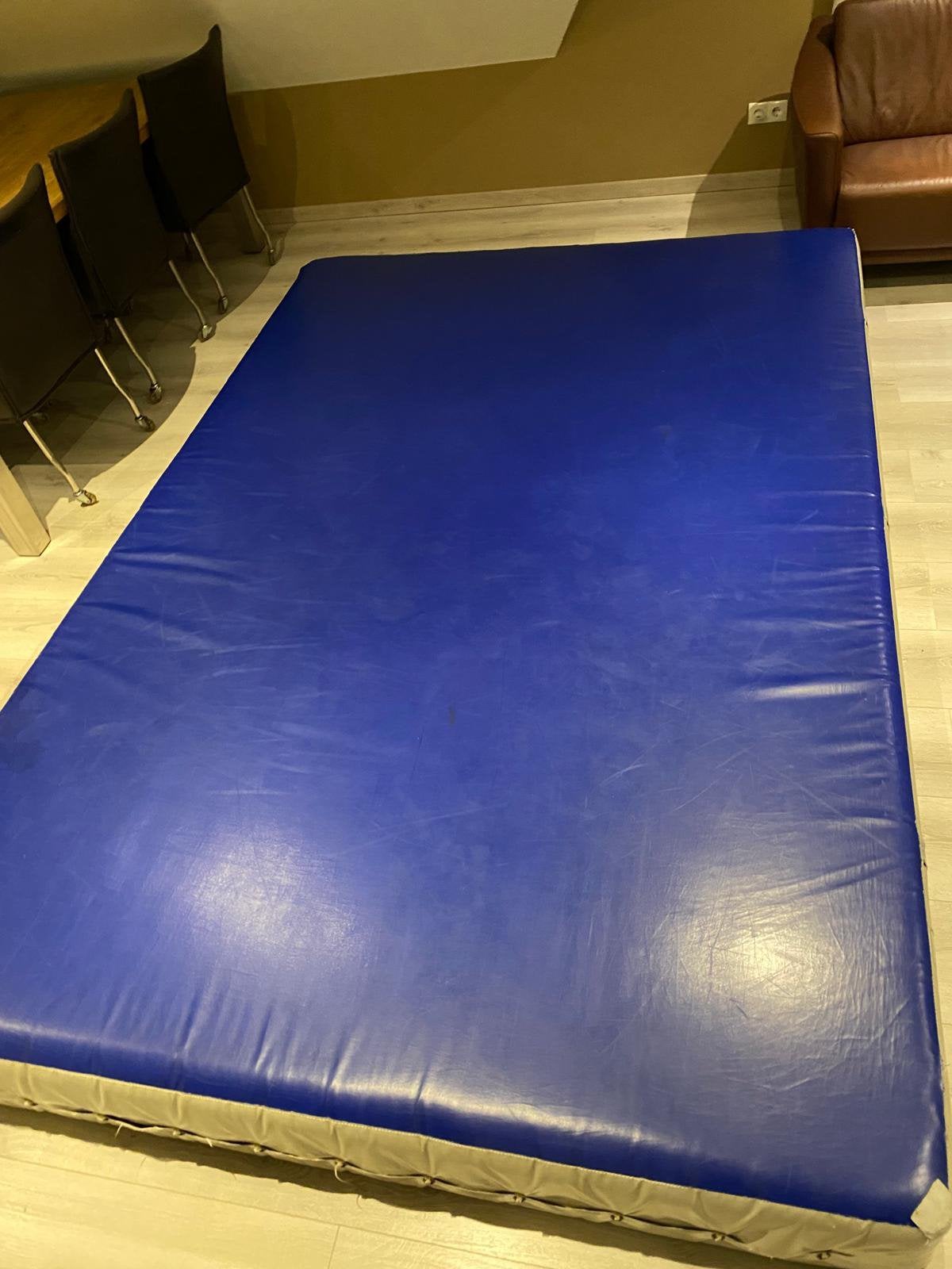 Gymmat 2x3meter, Ophalen, Gebruikt, Blauw, Overige typen
