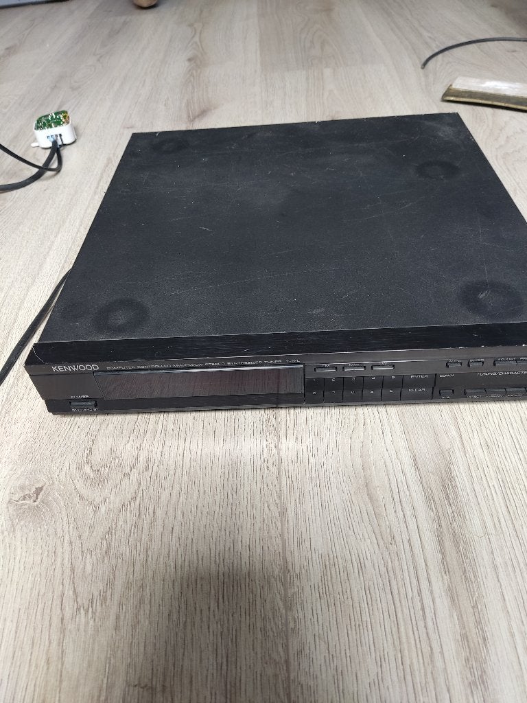 Kenwood tuner, Ophalen, Gebruikt, Analoog
