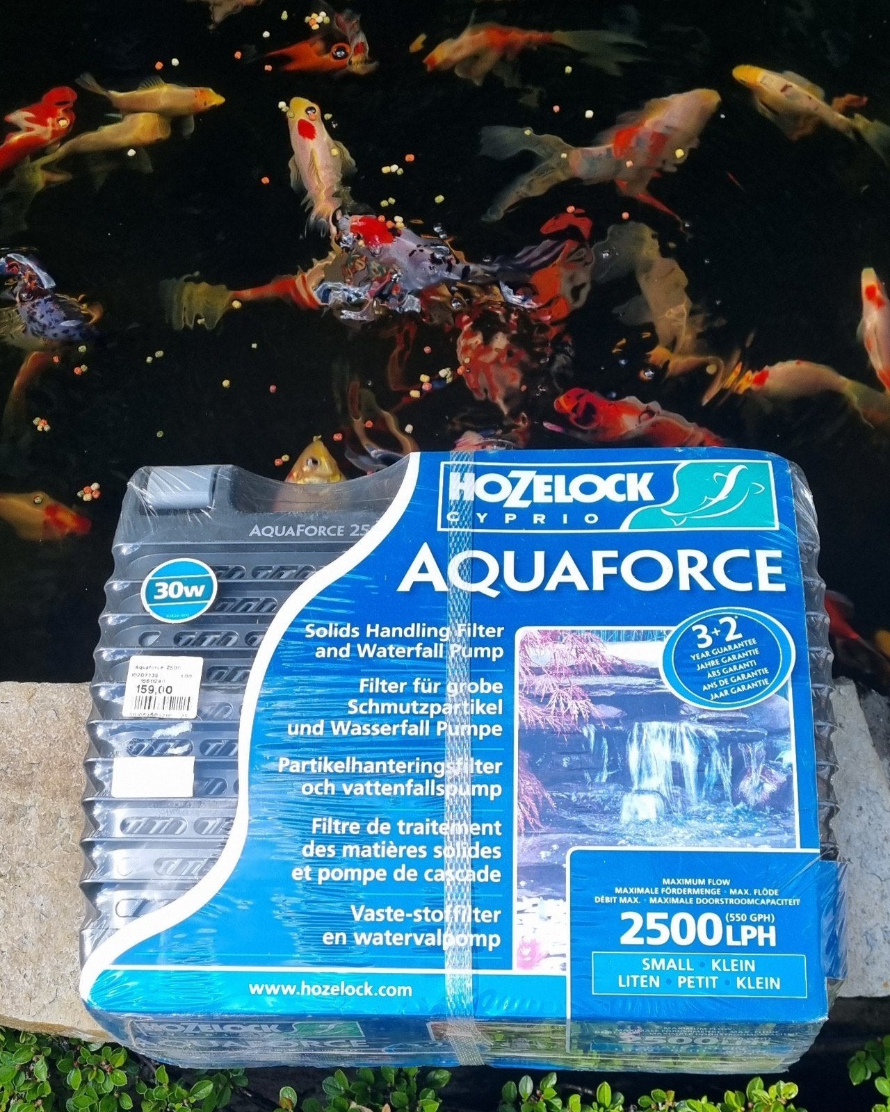 Nieuwe Hozelock aquaforce 2500 vijverpomp., Ophalen of Verzenden, Nieuw, Vijverpomp