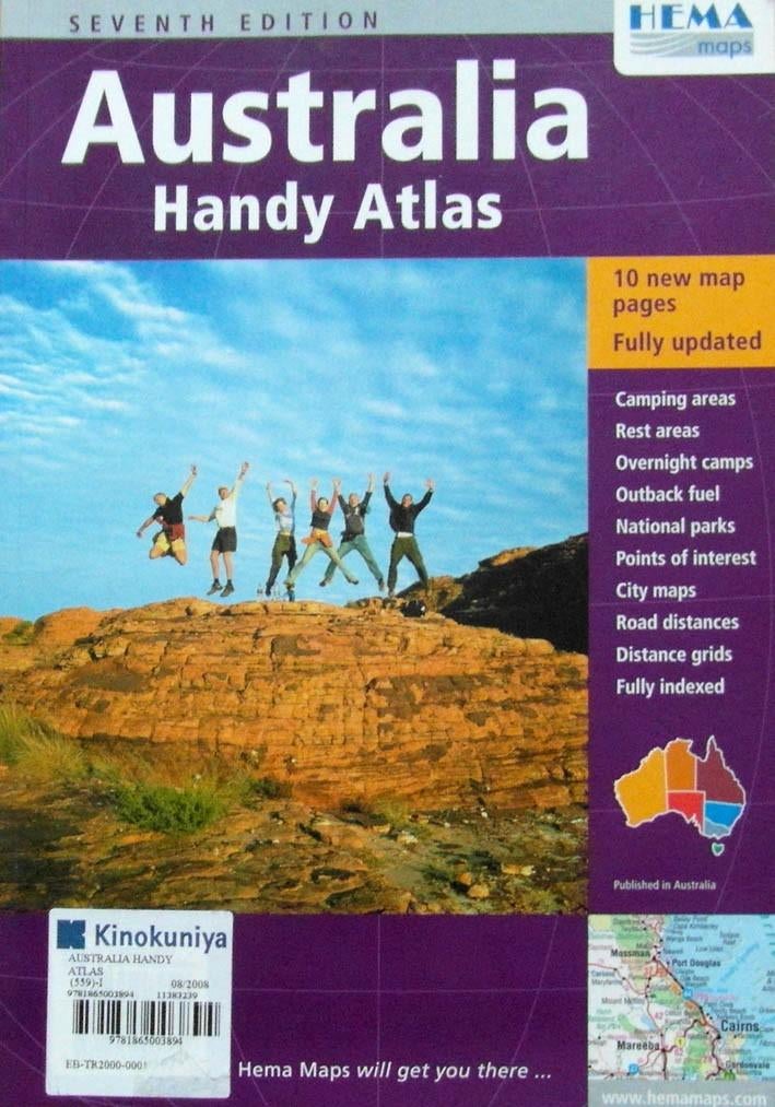 Australia Handy Atlas, Ophalen of Verzenden, 1800 tot 2000, Wereld, Landkaart