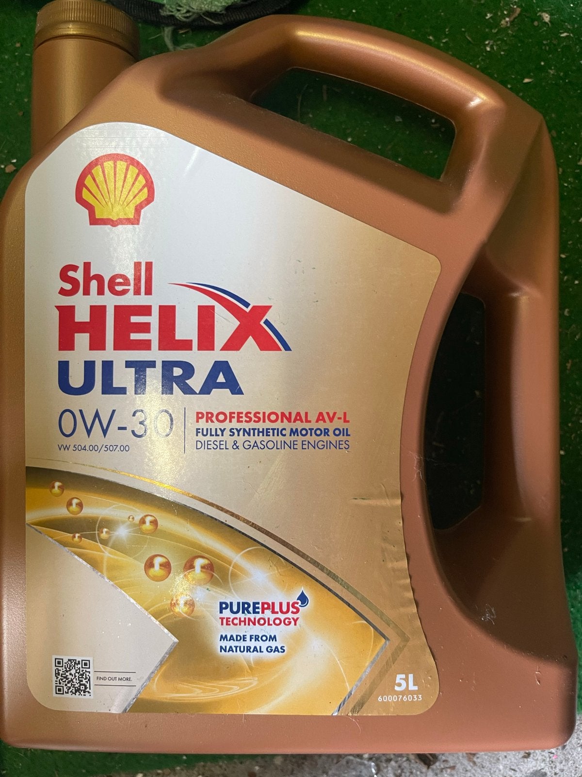 Shell Helix Ultra 0W-30 Motorolie 5L - Nieuw, Ophalen of Verzenden, Nieuw, Volkswagen