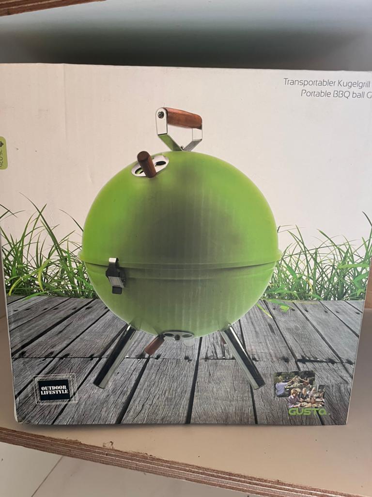 Draagbare barbecue D31,5 x H 43,5 cm, Ophalen of Verzenden, Nieuw