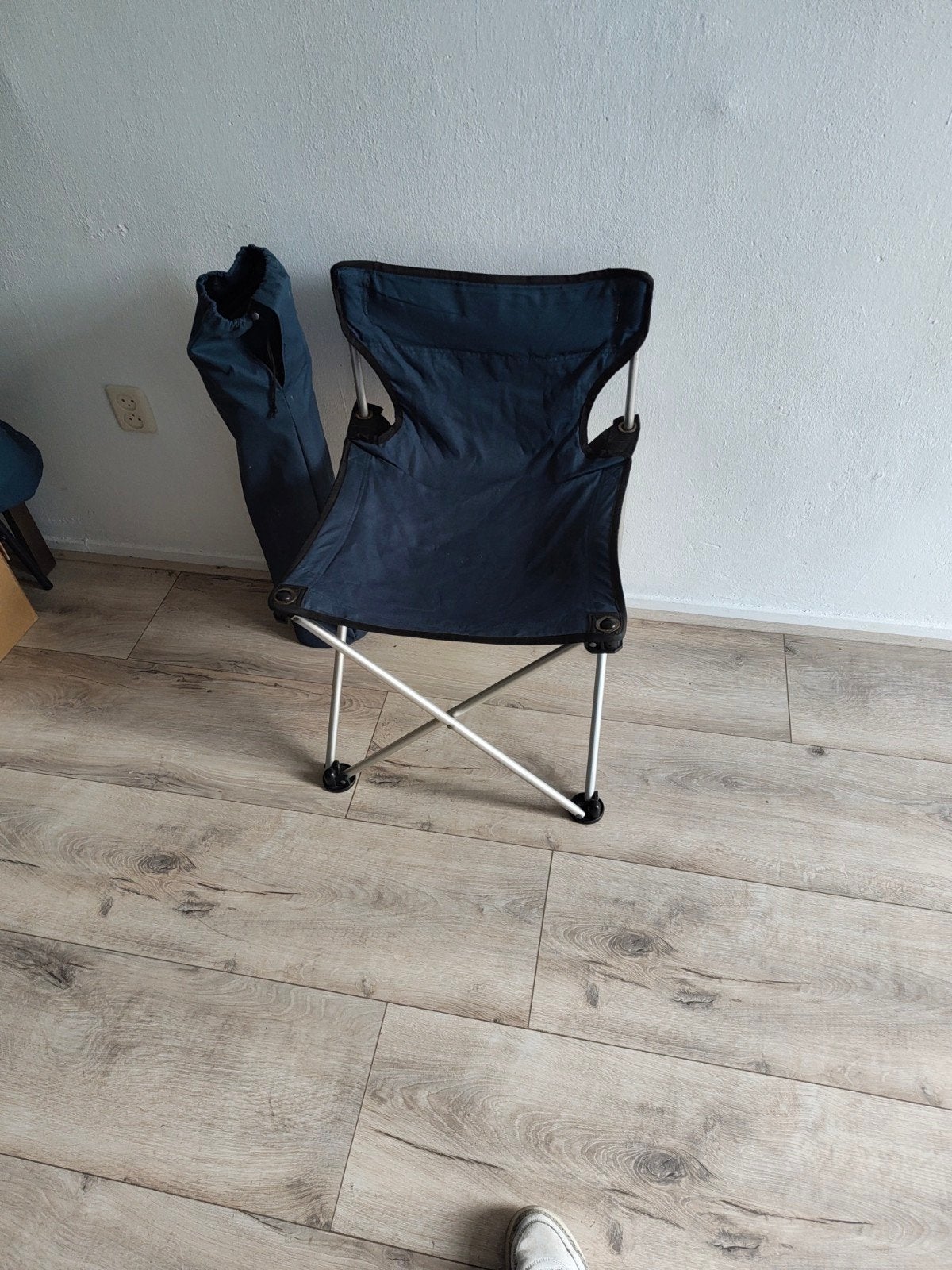 2 camping stoeltjes opvouwbaar, Ophalen, Zo goed als nieuw, Campingstoel
