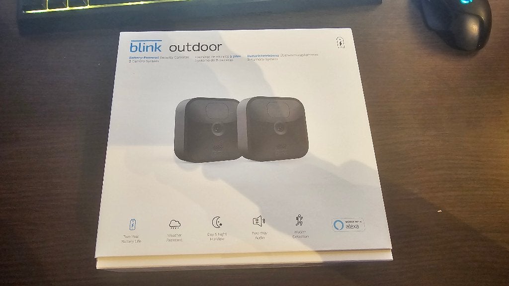 Blink Outdoor/Buiten Camera (2 st)! NIEUW! Van 180 voor 75!, Ophalen of Verzenden, Nieuw