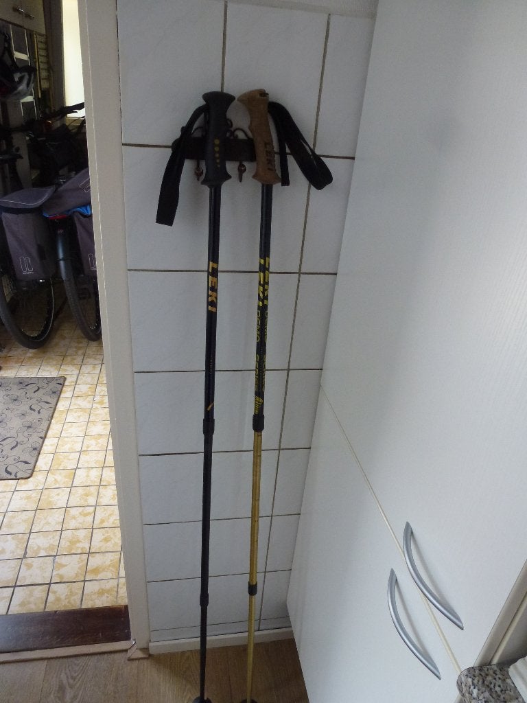 te koop 2 x leki wandelstok, Ophalen, Gebruikt, Wandelstok