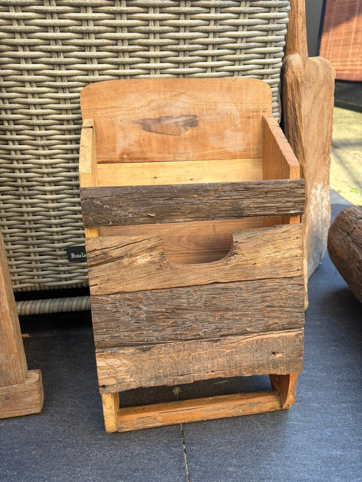Oude lectuur bak sober Hoffz style, Huis en Inrichting, Ophalen of Verzenden, Zo goed als nieuw, 50 tot 100 cm, Minder dan 50 cm
