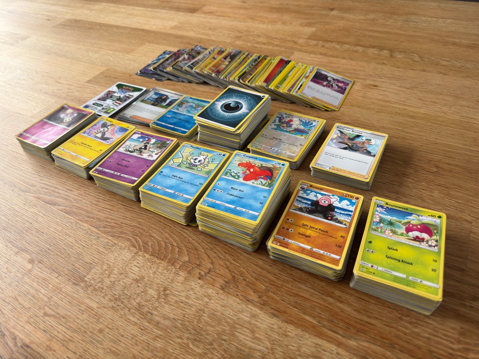 700 + 200 pokemon bulk kaarten, Ophalen of Verzenden, Gebruikt, Meerdere kaarten