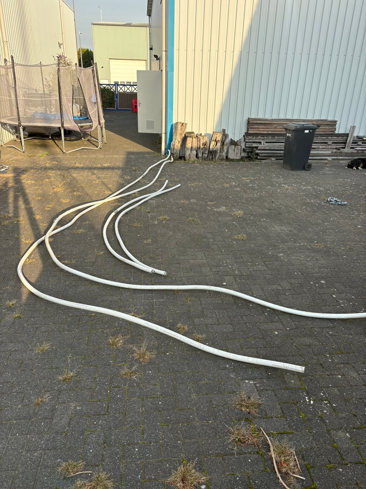 Geisoleerde leiding 20x2  - diverse lengtes, Doe-het-zelf en Verbouw, Gebruikt, Pvc, 6 meter of meer, Overige typen