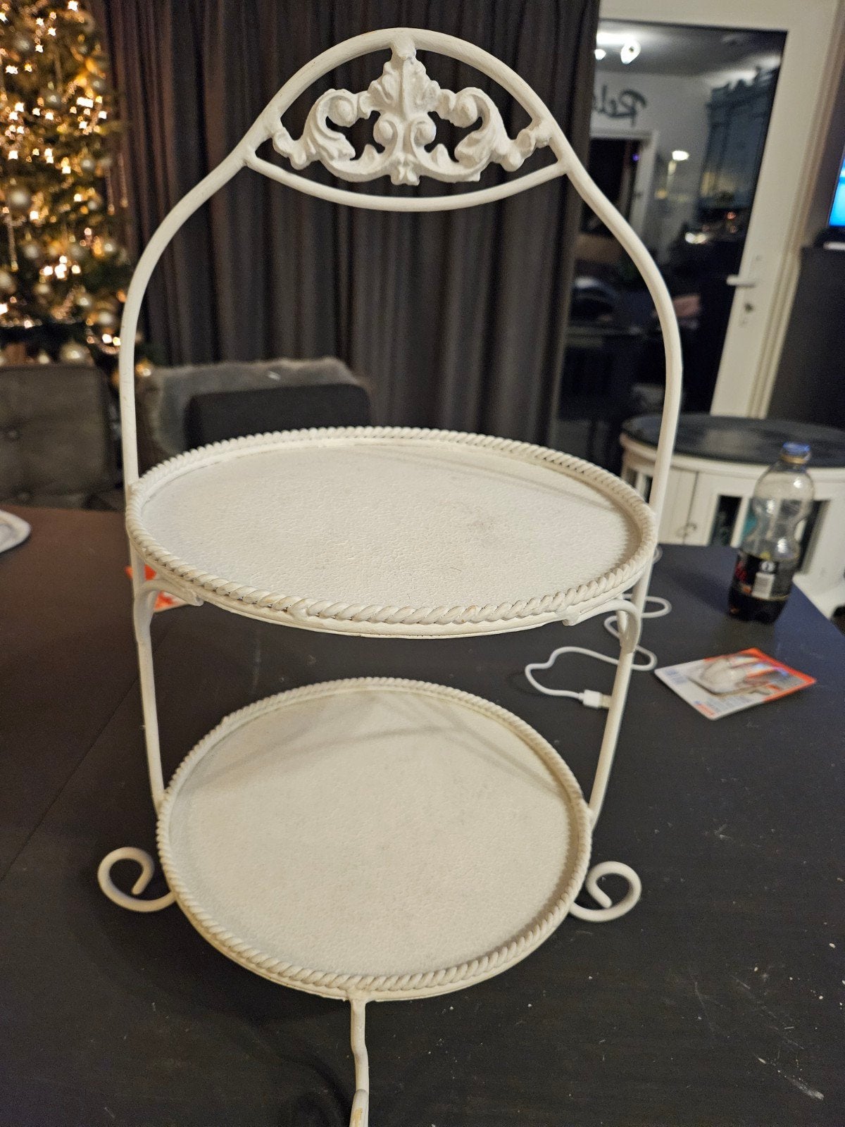 etagere van metaal., Ophalen, Gebruikt, Etagère, Metaal