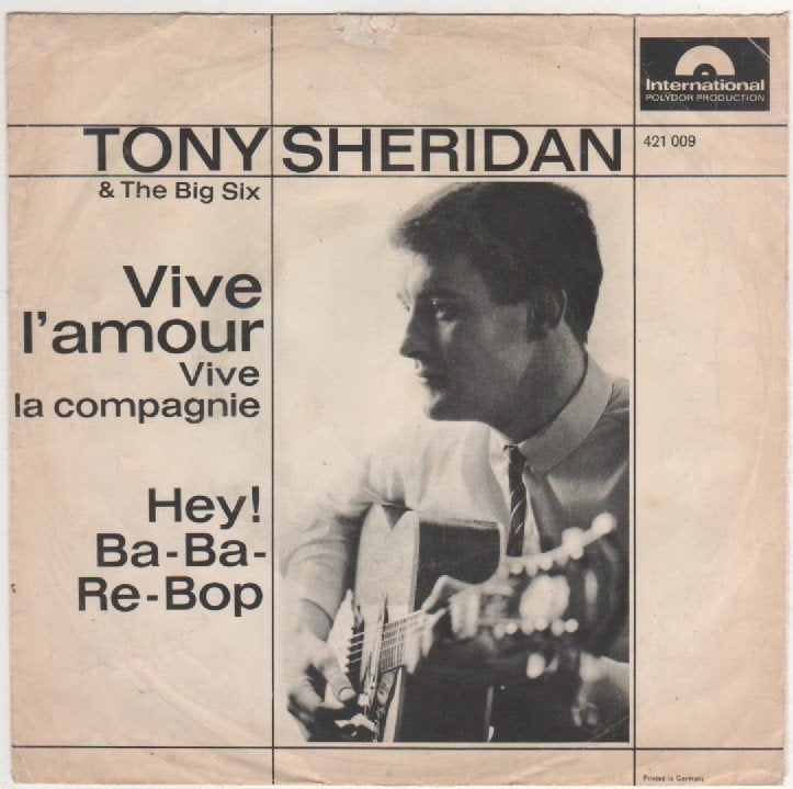 Tony Sheridan & the Big Six- Vive l' Amour, Verzenden, 7 inch, Pop, Fotohoes