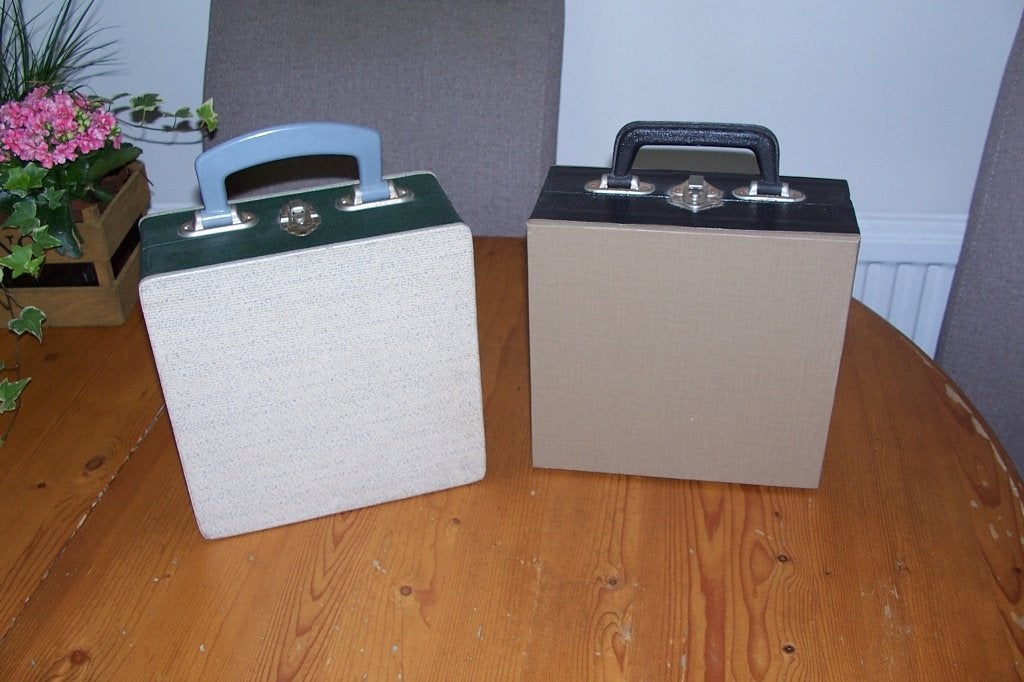 2 singles koffertje met harmonica, Cd's en Dvd's, Vinyl Singles, Ophalen of Verzenden, Gebruikt, 7 inch