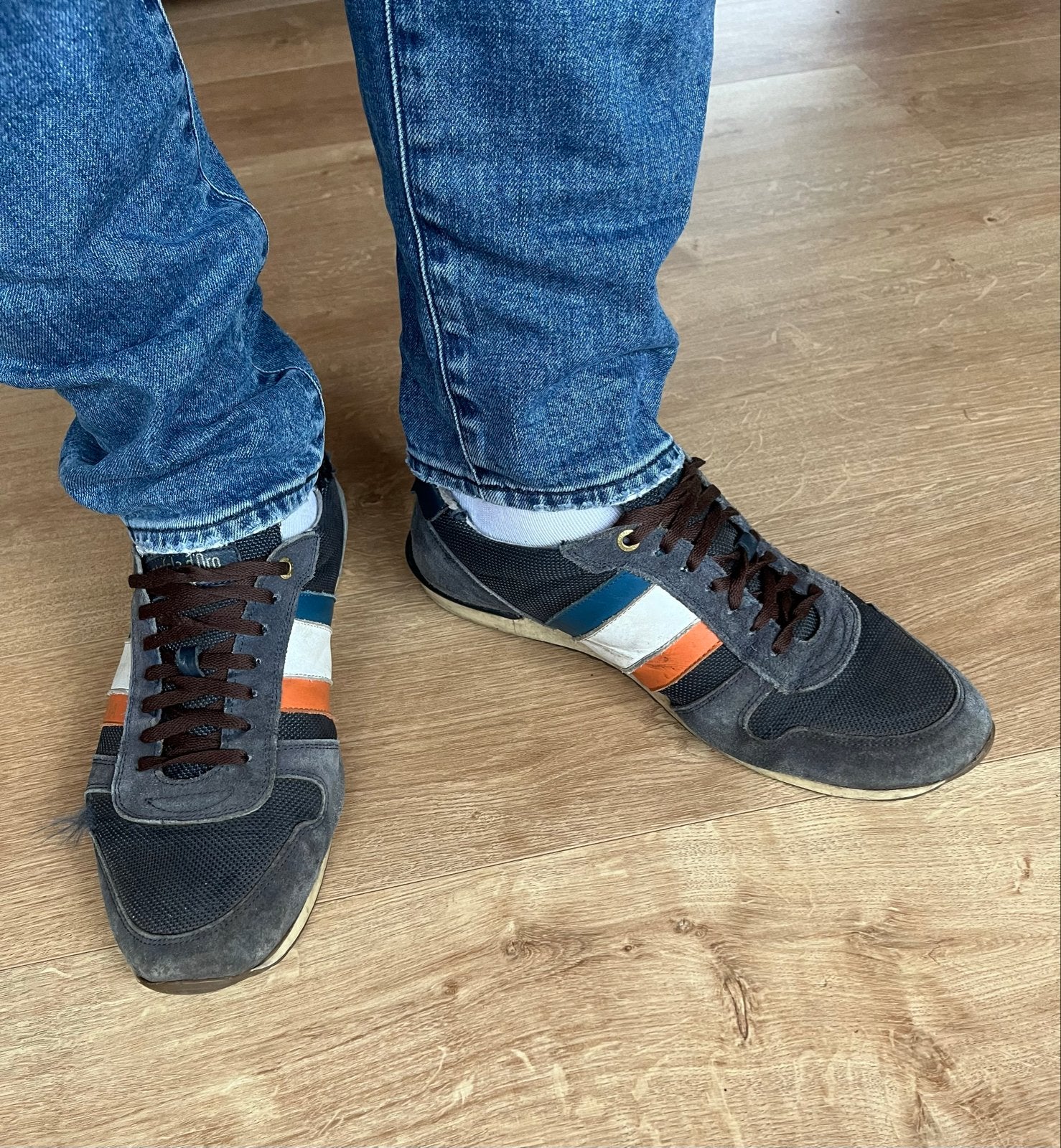 Pantofola d'Oro afgetrapt 44, Overige kleuren, Ophalen of Verzenden, Sneakers of Gympen, Gedragen