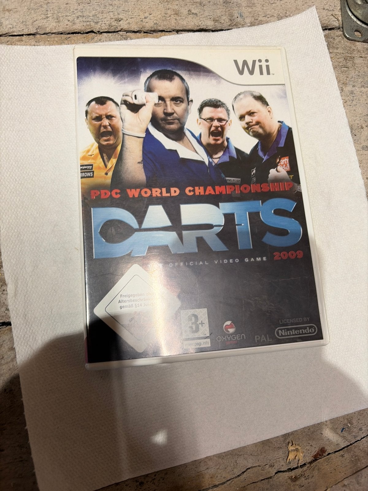 PDC World Championship Darts 2009 - Wii, Ophalen, Gebruikt, 1 speler, Vanaf 3 jaar