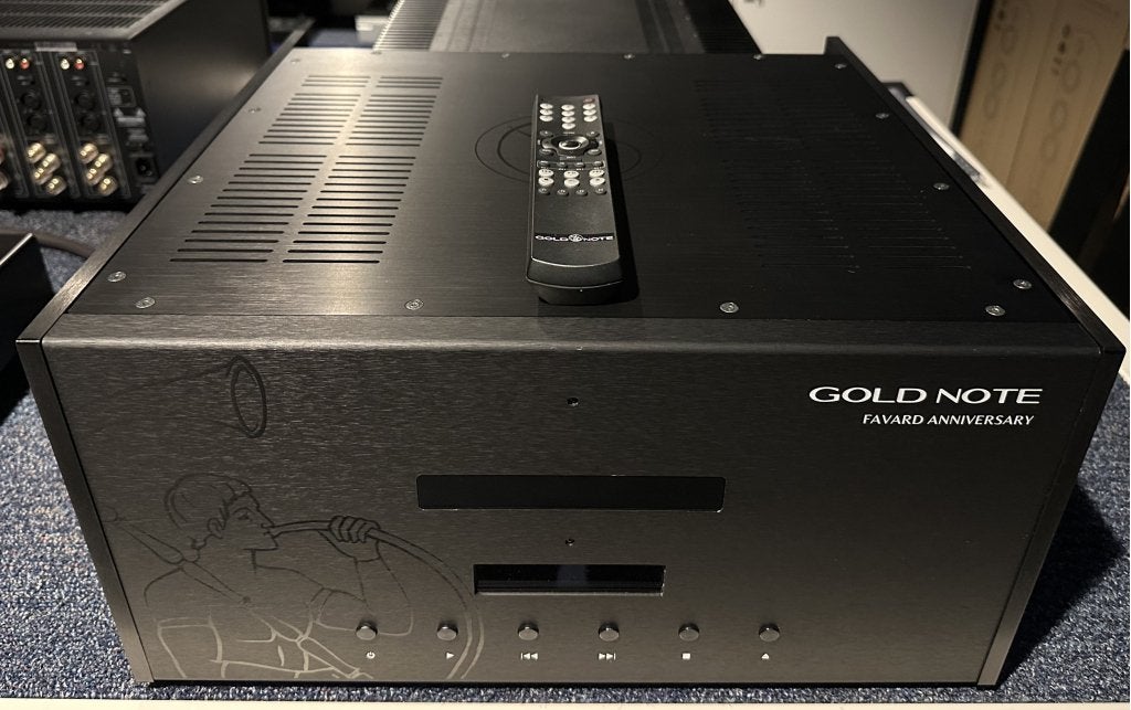 Goldnote Favard Anniversary CD Speler - DAC - UNIEK !!!, Niet ingevuld, Niet ingevuld, Ophalen of Verzenden, Zo goed als nieuw