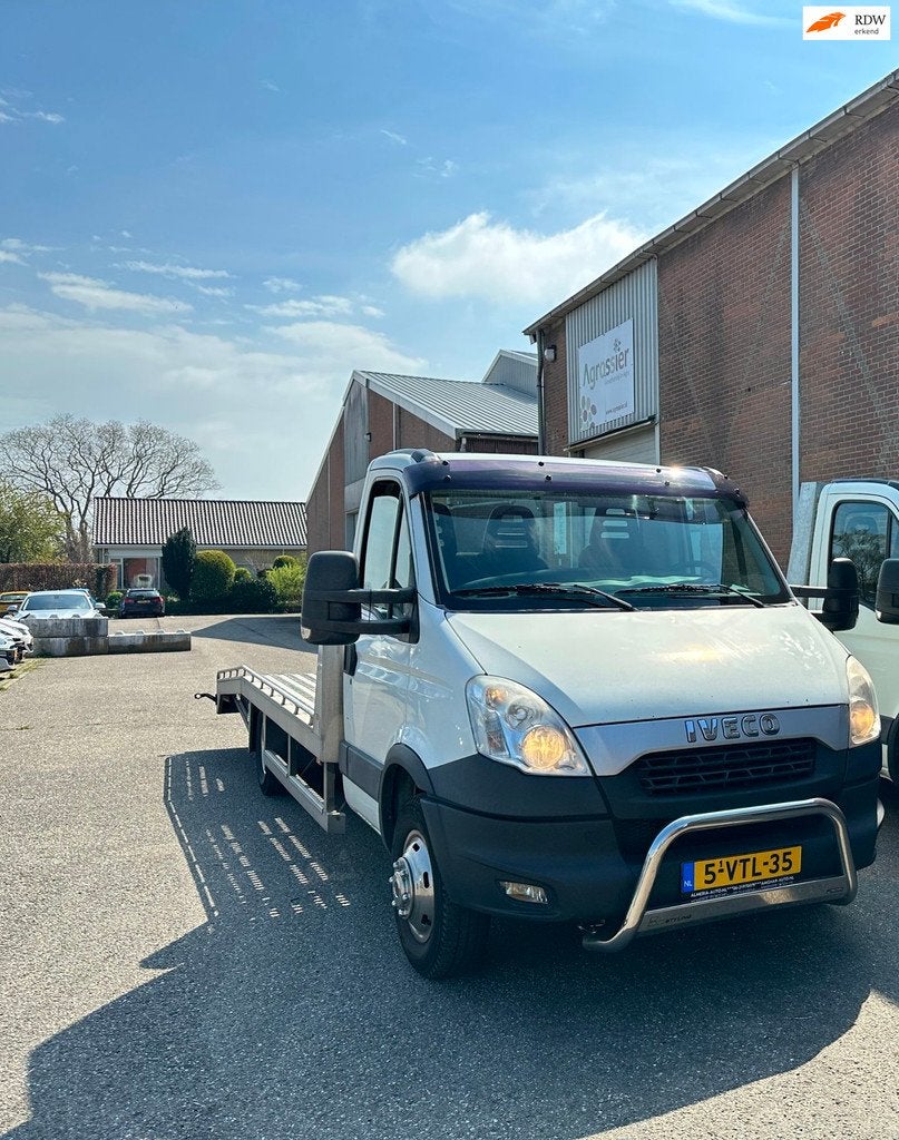 Iveco Daily 40C15 410 TIJHOF + TIJHOF AANHANGER/Airco/Nap, Auto's, Euro 5, Achterwielaandrijving, Gebruikt, Iveco