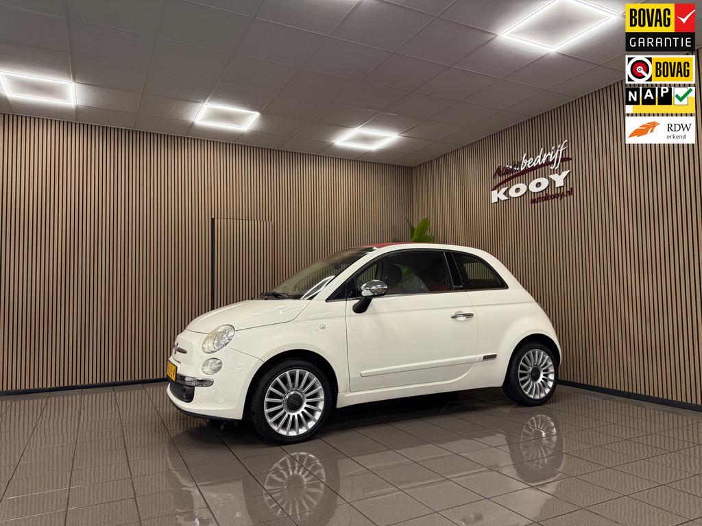 Fiat 500 C 1.2 Lounge * Automaat / Leder / Airco / LM Velgen, Auto's, Euro 5, Gebruikt, 1242 cc, 4 cilinders