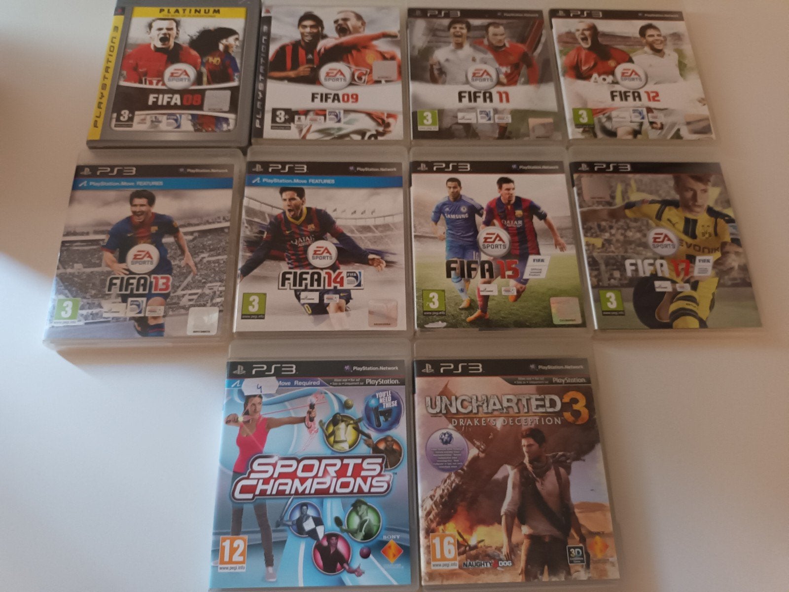 playstation 3 spelletjes pakket, 1 speler, Ophalen of Verzenden, Zo goed als nieuw, Vanaf 3 jaar