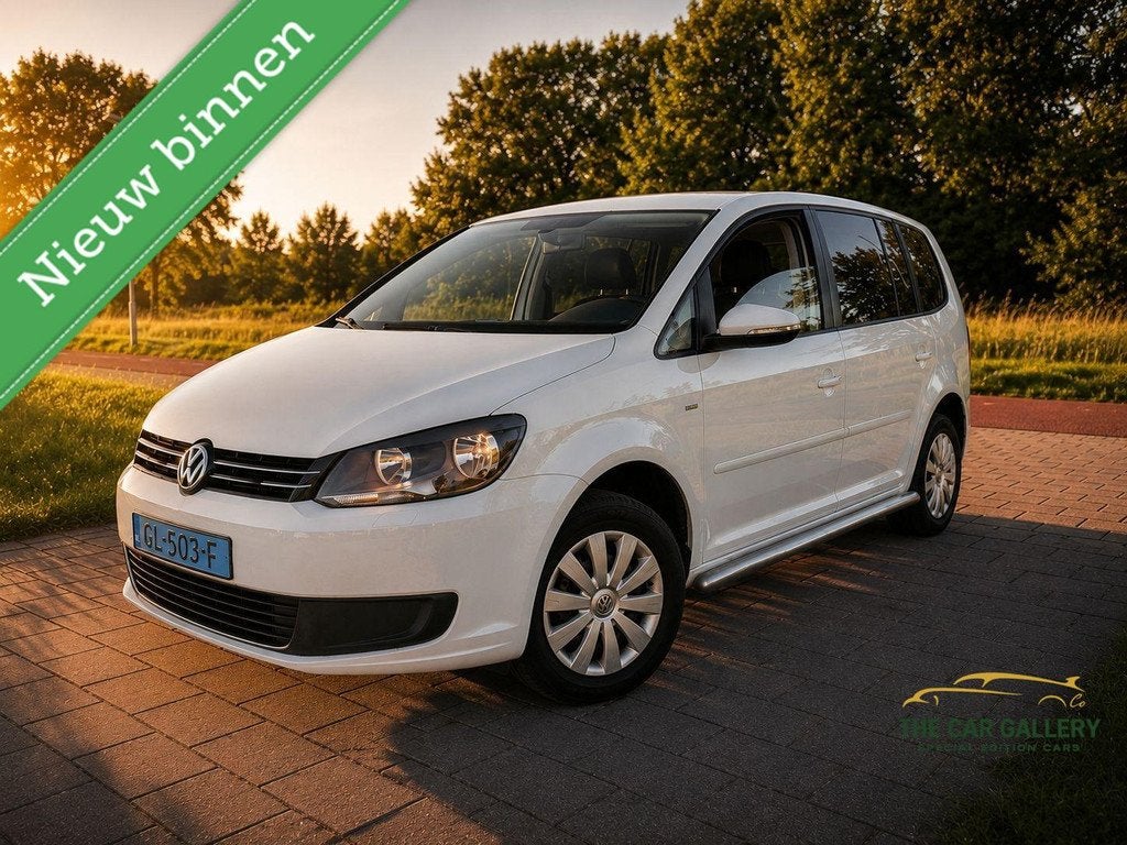 Volkswagen Touran 2.0 TDI SCR Highline, Auto's, Volkswagen, Euro 5, 4 cilinders, Wit, Origineel Nederlands
