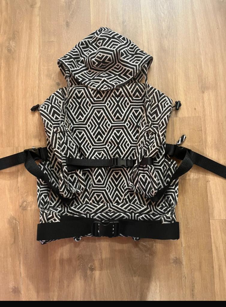 Woven wings Magpie - Draagzak custom made - voor peuters, Kinderen en Baby's, Babydragers en Draagdoeken, Overige merken, Gebruikt