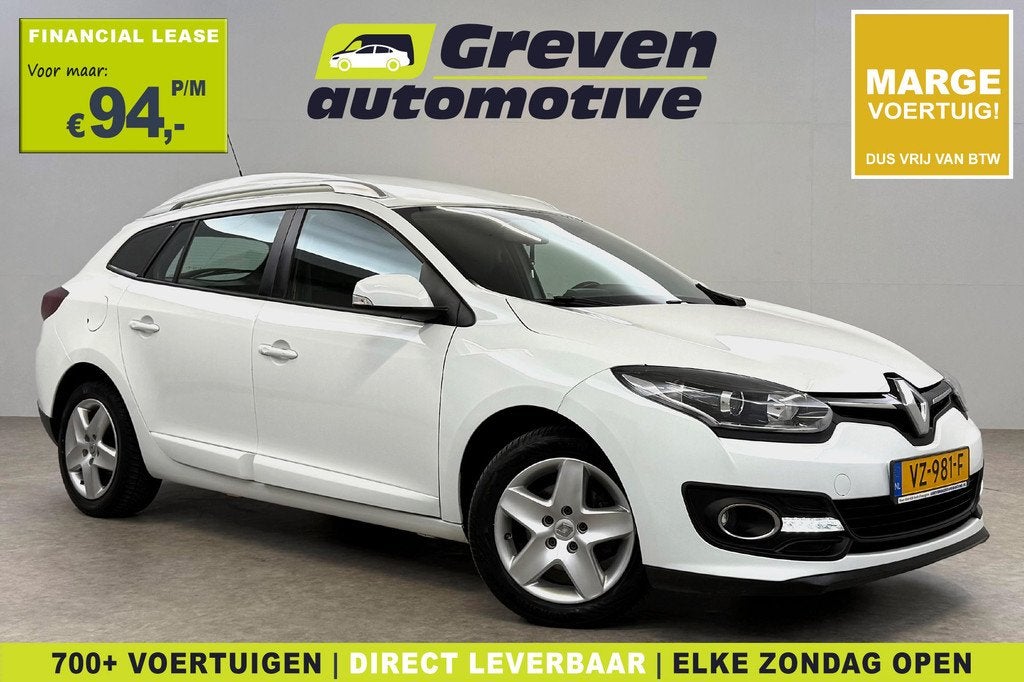 Renault Mégane 1.5 dCi Expression S&S | VAN | Grijs Kenteke, Auto's, Bestelauto's, Voorwielaandrijving, Gebruikt, Euro 6, 4 cilinders