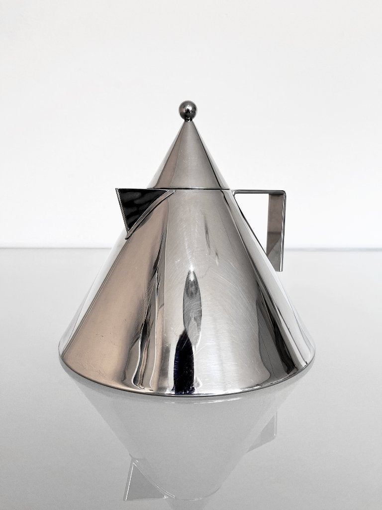 Alessi 'Il Conico' Aldo Rossi Waterkoker, 1 tot 2 liter, Ophalen of Verzenden, Gebruikt