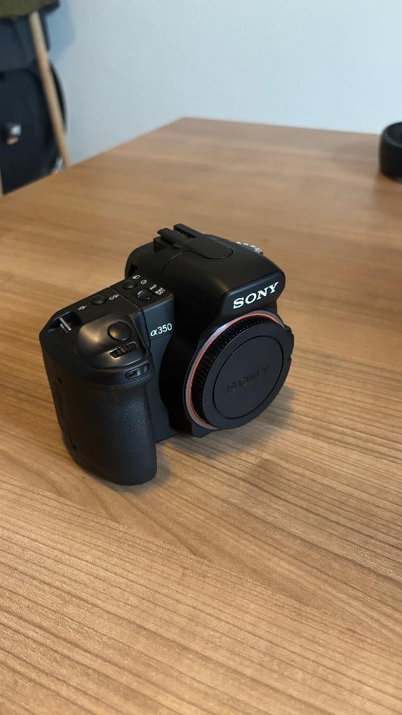 Sony A350 DSLR body, 14 Megapixel, Gebruikt, Spiegelreflex, Ophalen of Verzenden
