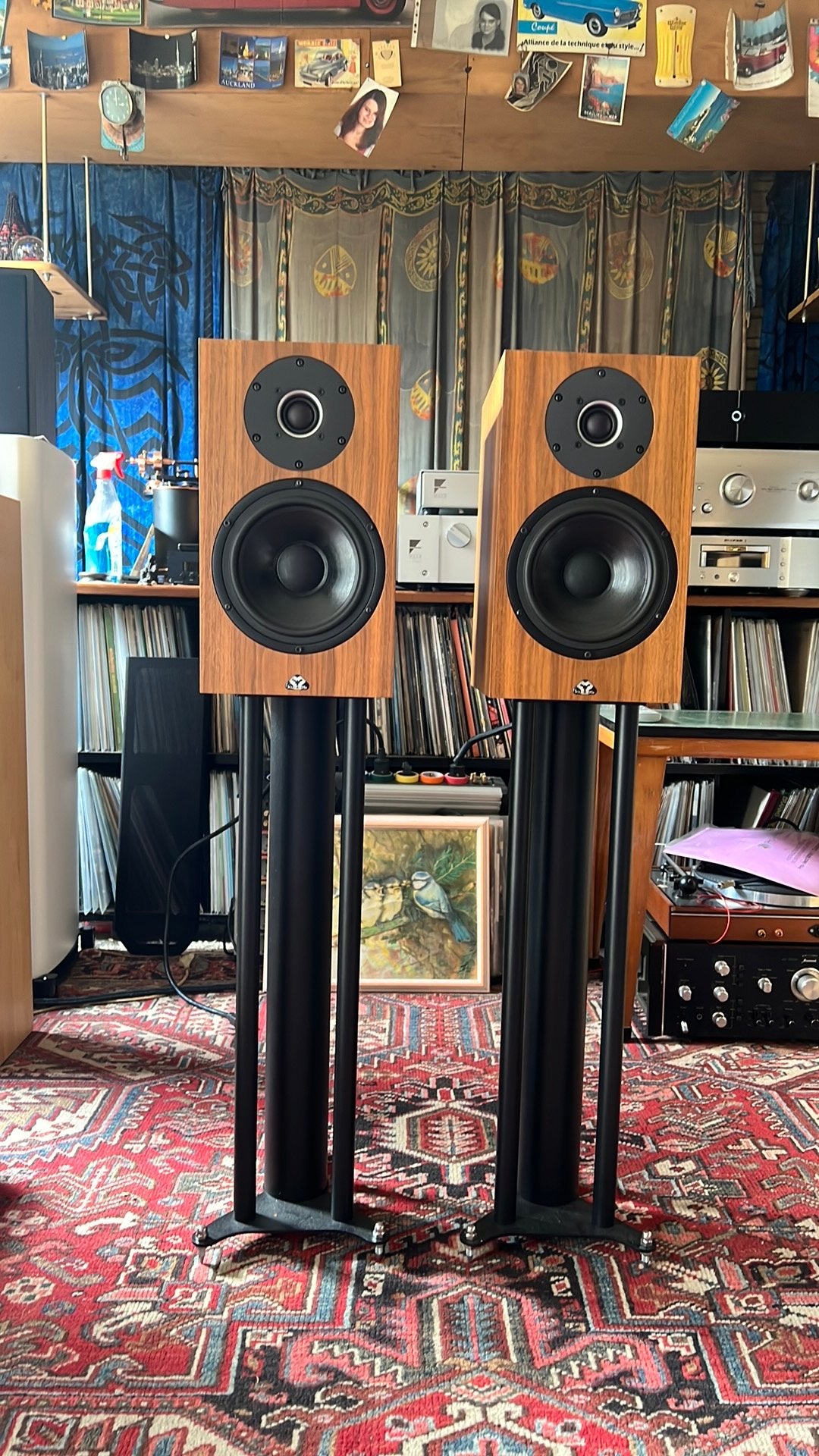 Kudos Cardea 10 inc stands, Stereo speakers, Zo goed als nieuw, 60 tot 120 watt, Kudos straat Engeland