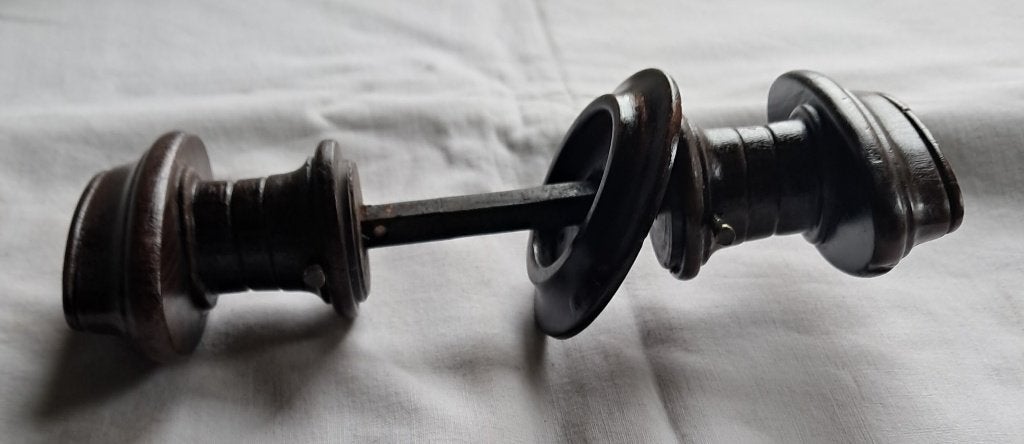 Houten deur knop, Ophalen of Verzenden