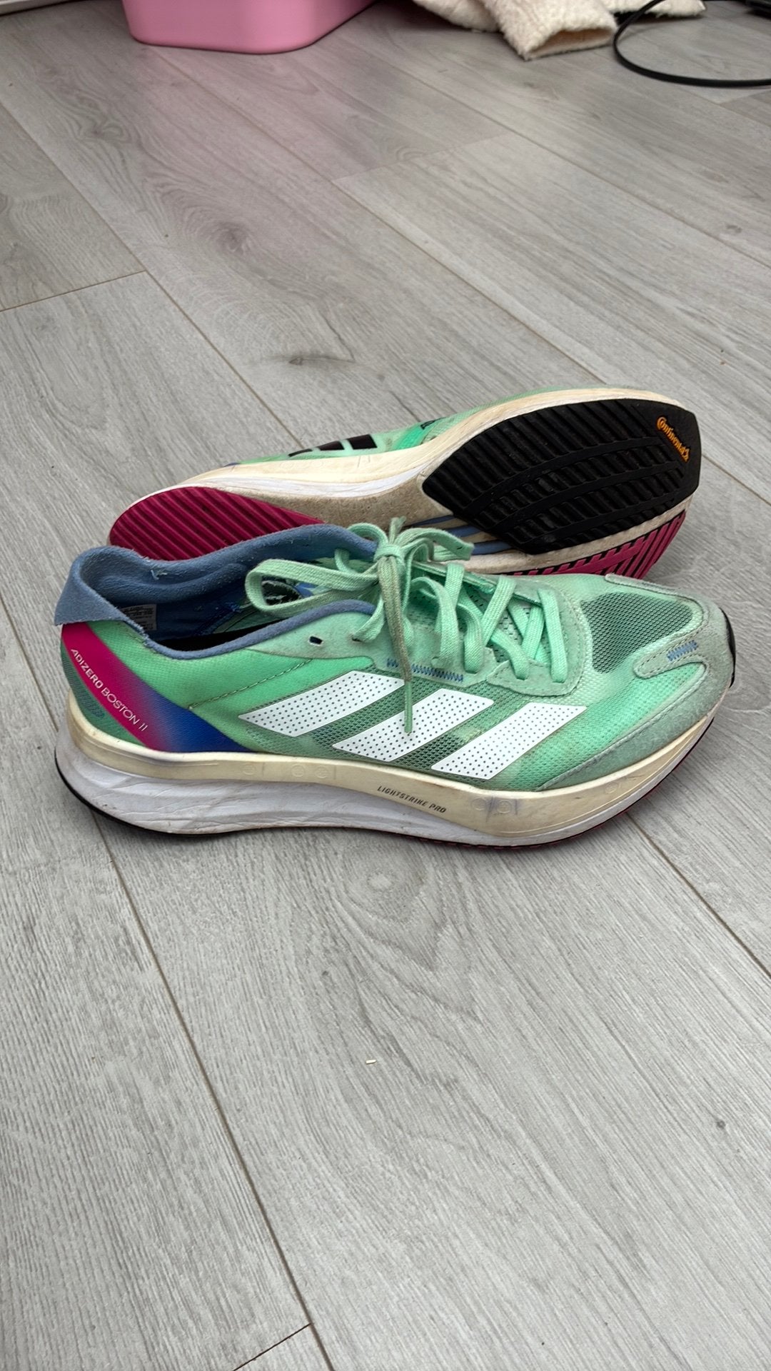 Adizero boston 11, Adidas, Gebruikt, Hardloopschoenen, Ophalen of Verzenden