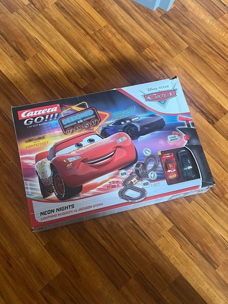Carrera Go disney Cars, Racebaan, Verzenden, Carrera, Zo goed als nieuw
