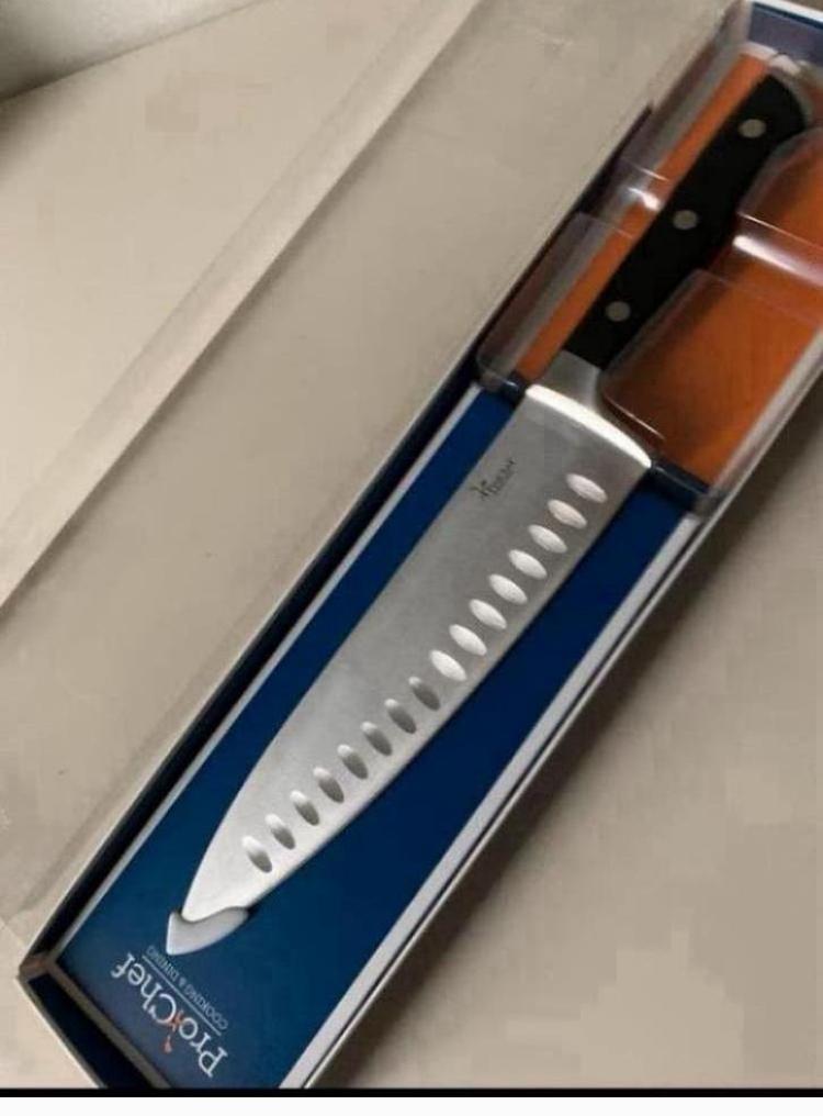 Professioneel KOKSMES ProChef -nieuw - 20cm snijvlak, Ophalen of Verzenden, Nieuw