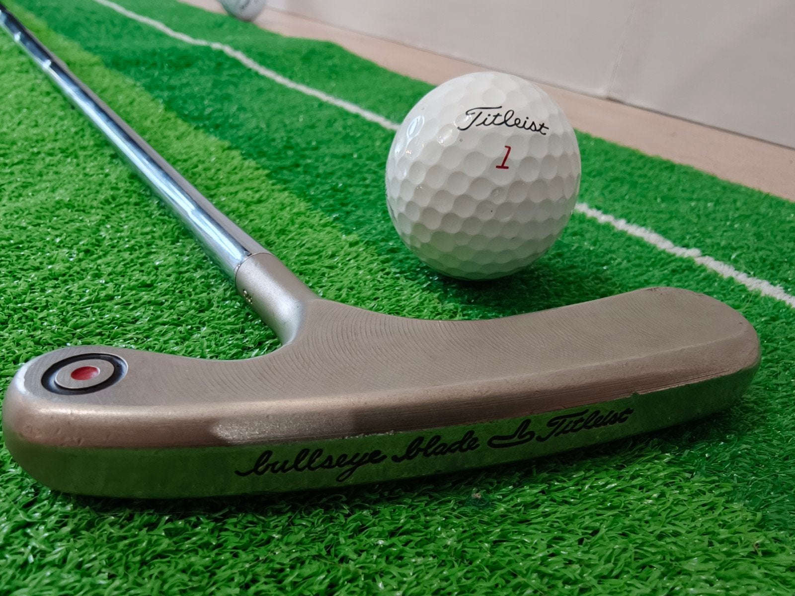 Scotty Cameron bullseye blade putter/ als NIEUW/ orgineel, Ophalen of Verzenden, Zo goed als nieuw, Club, Overige merken