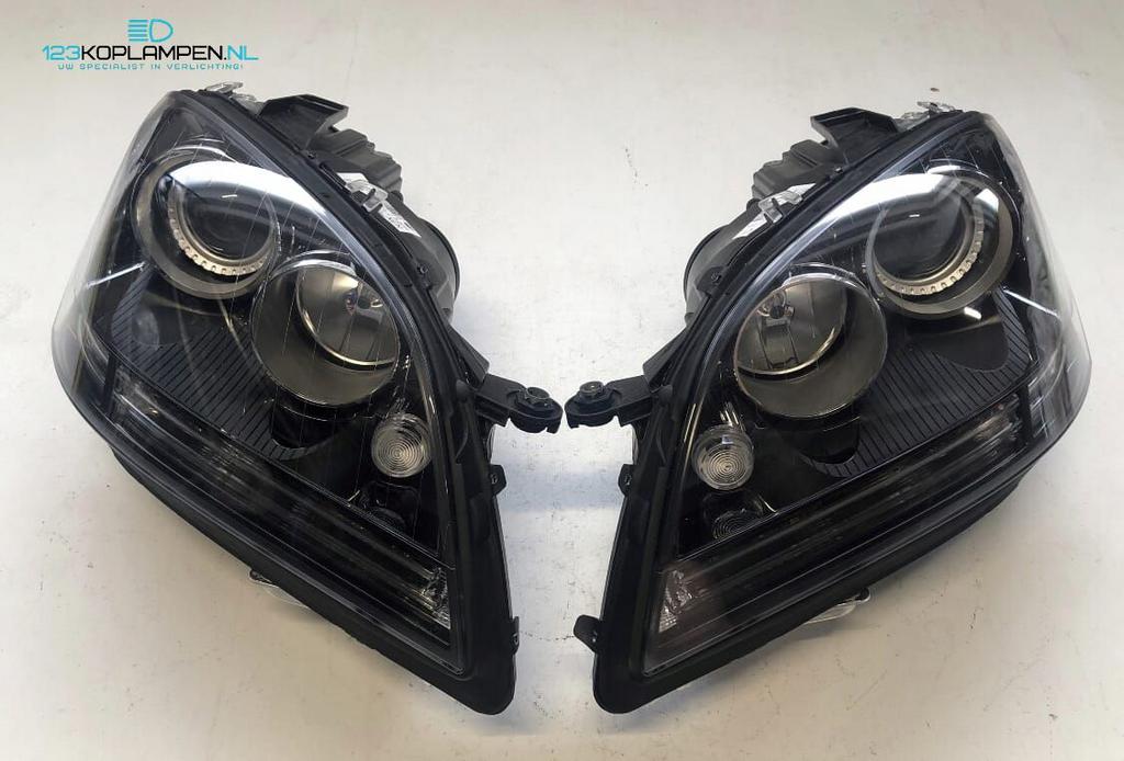 Mercedes ML W164 facelift AMG Bi Xenon koplamp links rechts, Auto-onderdelen, Verlichting, Ophalen, Gebruikt, -, -