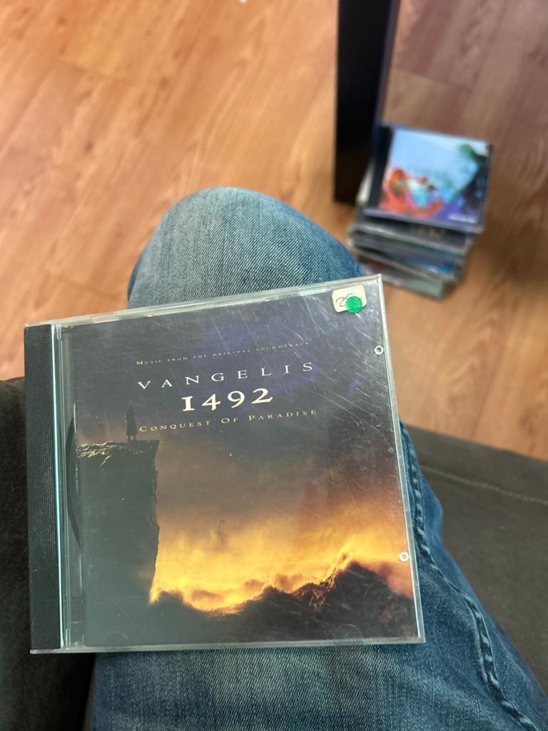 Vangelis - 1492 Conquest of Paradise CD, Ophalen of Verzenden, 1990 - 1999, Gebruikt