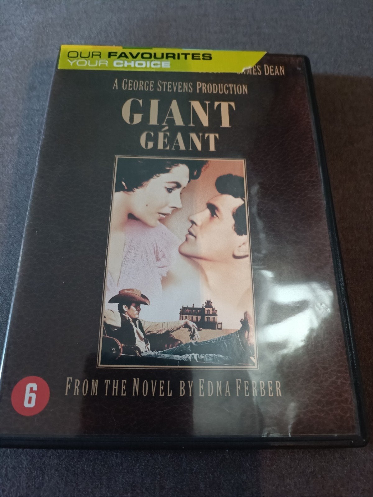 Giant - dvd, Alle leeftijden, Ophalen of Verzenden, Zo goed als nieuw, Drama