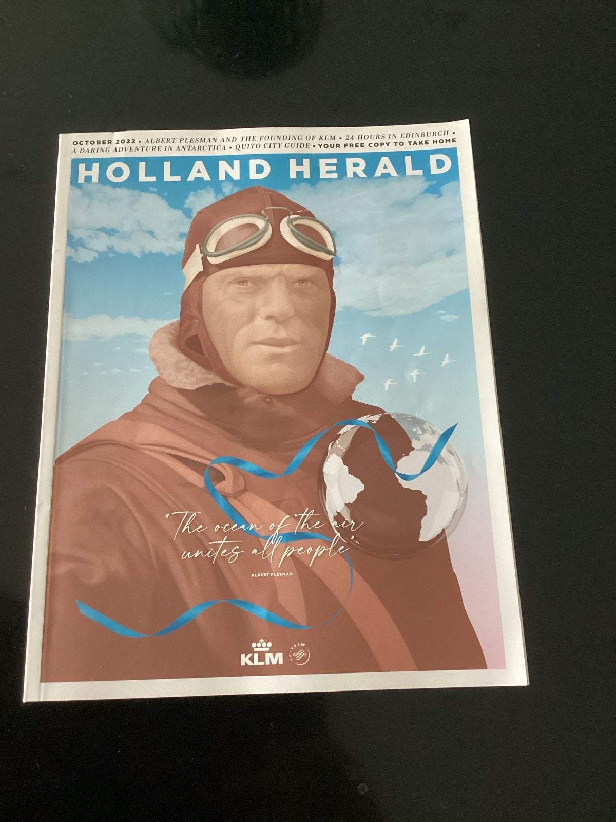 Holland Herald Magazine Oktober 2022 - The founding father, Boeken, Ophalen of Verzenden, Zo goed als nieuw, Overige typen