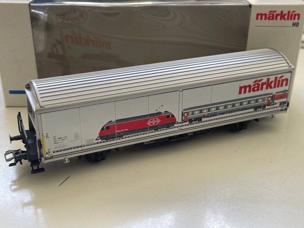 Märklin 4735 4735-94706 SBB Zwitserland Hbis in OVP, Wisselstroom, Gebruikt, Wagon, Ophalen of Verzenden