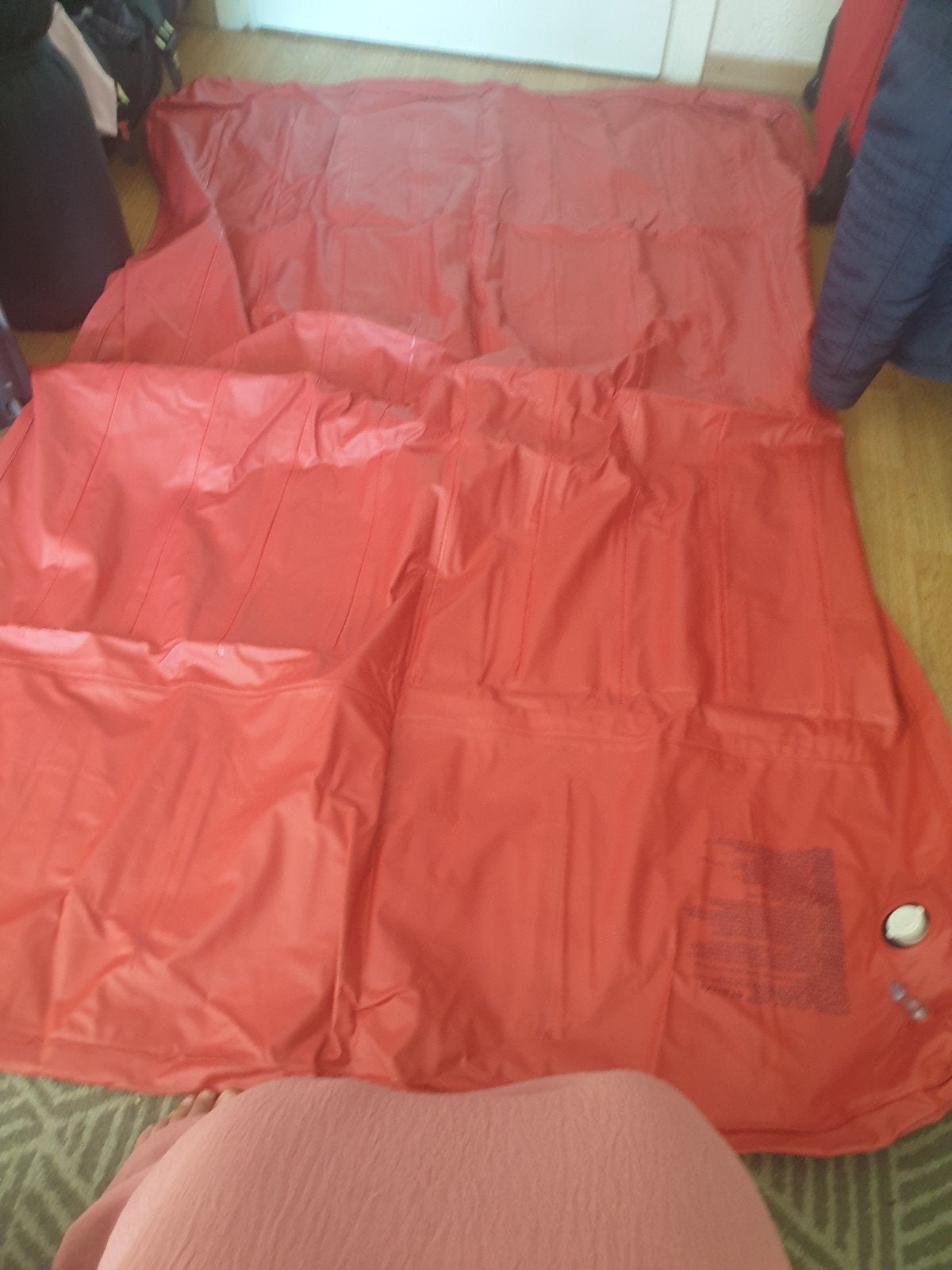 Intex opblaasbaar luchtbed/matras, Ophalen of Verzenden, Gebruikt