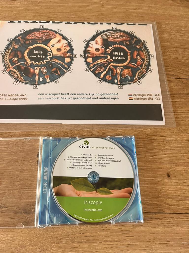 Iriscopie DvD, Ophalen of Verzenden, 2000 tot heden, Zo goed als nieuw