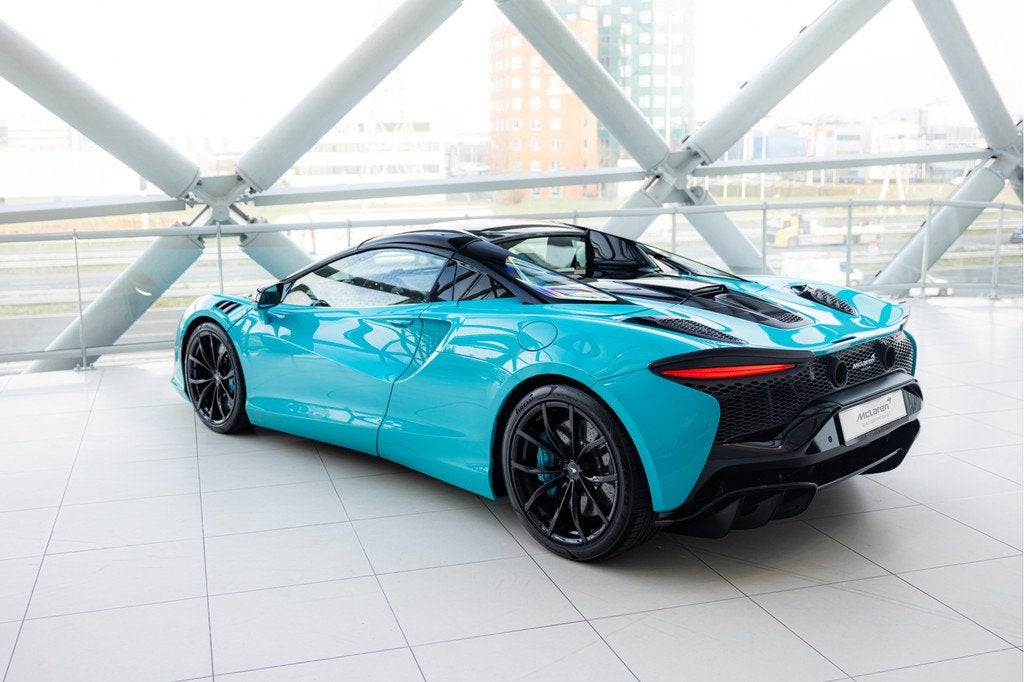 McLaren Artura Spider 3.0 V6 Plug-in | MSO | Black Pack |, Auto's, McLaren, Automaat, Achterwielaandrijving, Gebruikt, 2993 cc