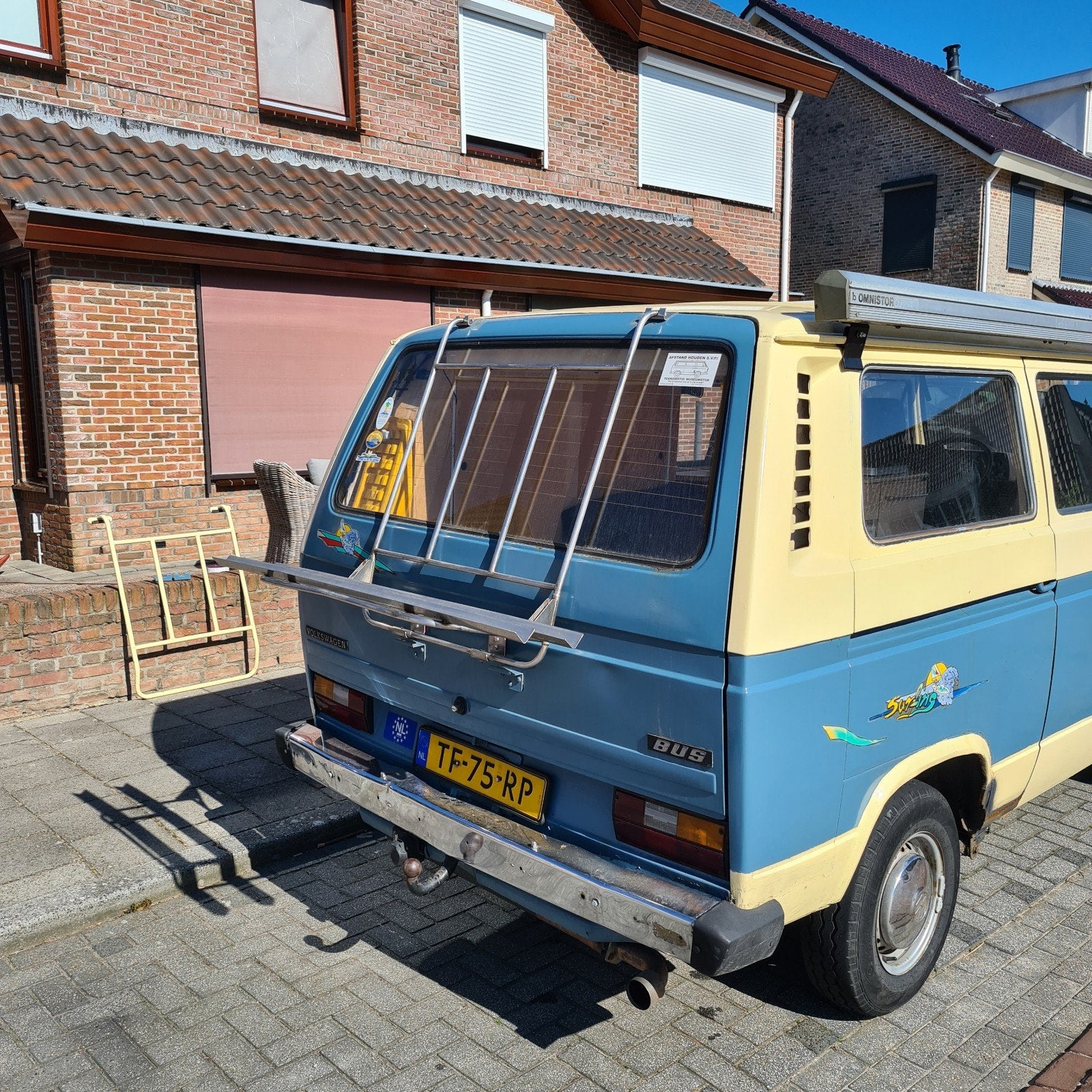 Volkswagen t3 2.0 Kampeerwagen 1980 Oldtimer, Auto's, Handgeschakeld, Particulier, 69 pk, 4 cilinders