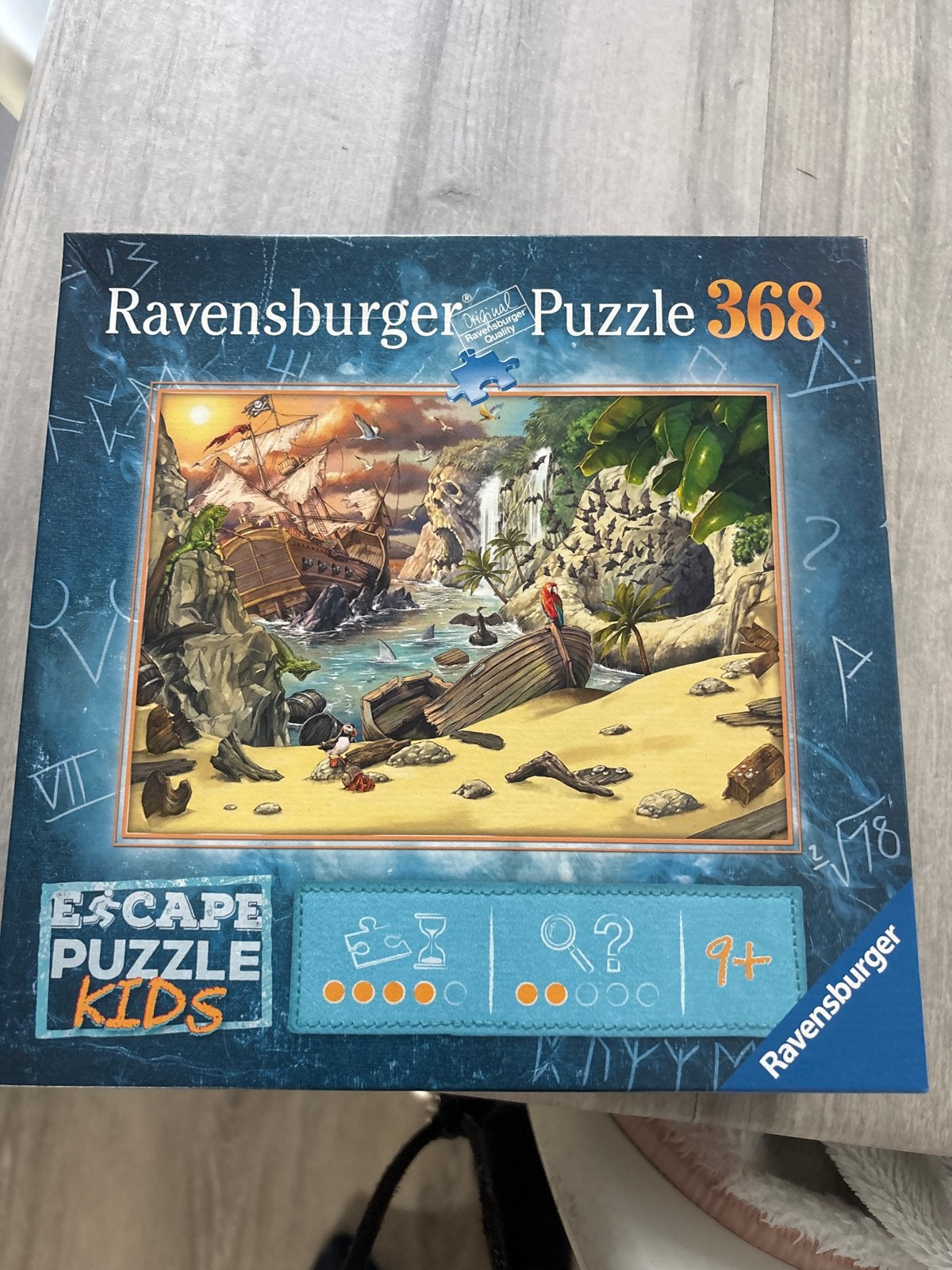 Ravensburger Escape Puzzle Kids 368 stukjes, Ophalen, Minder dan 500 stukjes, Gebruikt, Legpuzzel
