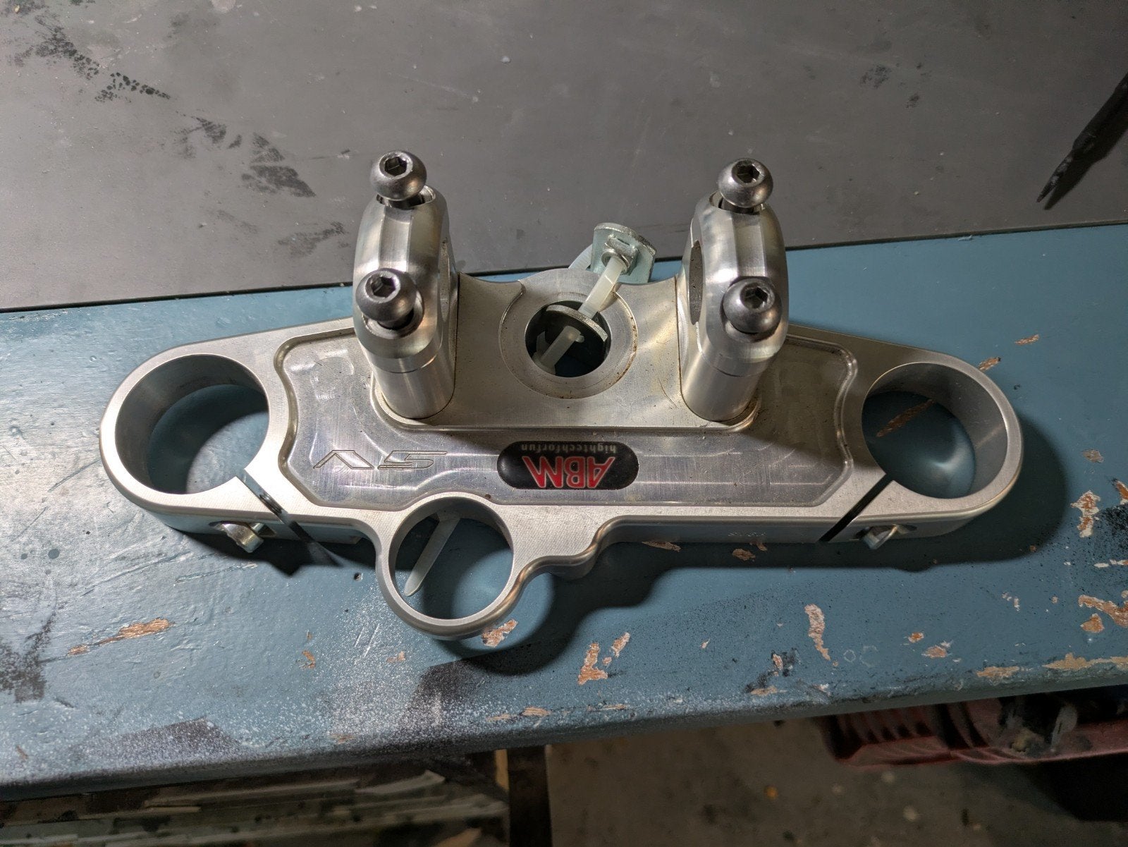 ABM Superbike stuur adapter Suzuki SV 650, Ophalen of Verzenden, Gebruikt