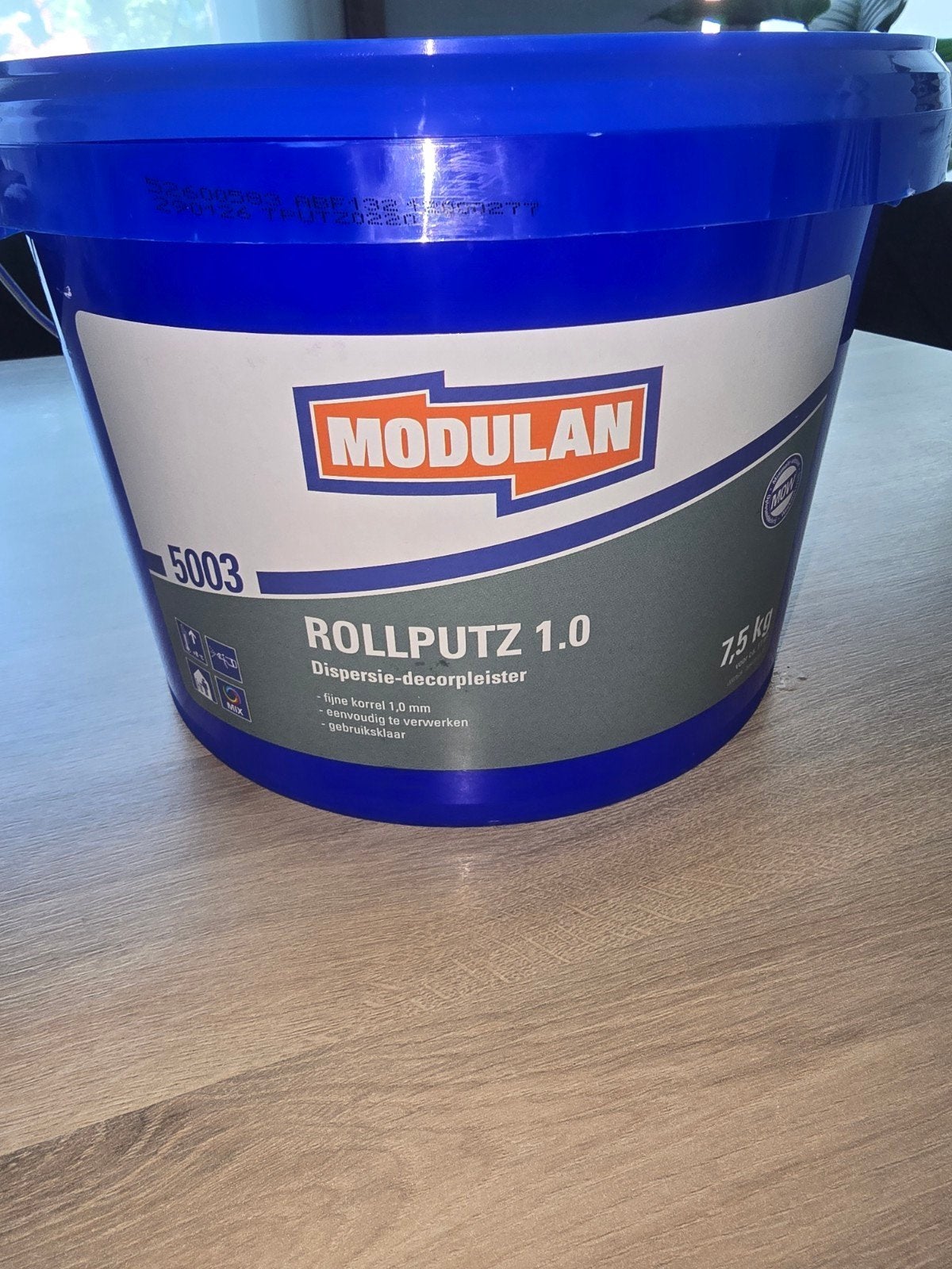 Spachtelputz 1 mm, Doe-het-zelf en Verbouw, Ophalen, Nieuw, Wit