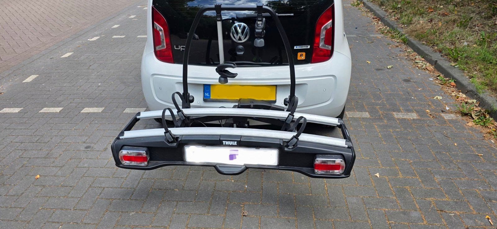 Fietsdrager Thule Velospace XT2, Auto diversen, Fietsendragers, Ophalen, Elektrische fiets, Zo goed als nieuw, 2 fietsen