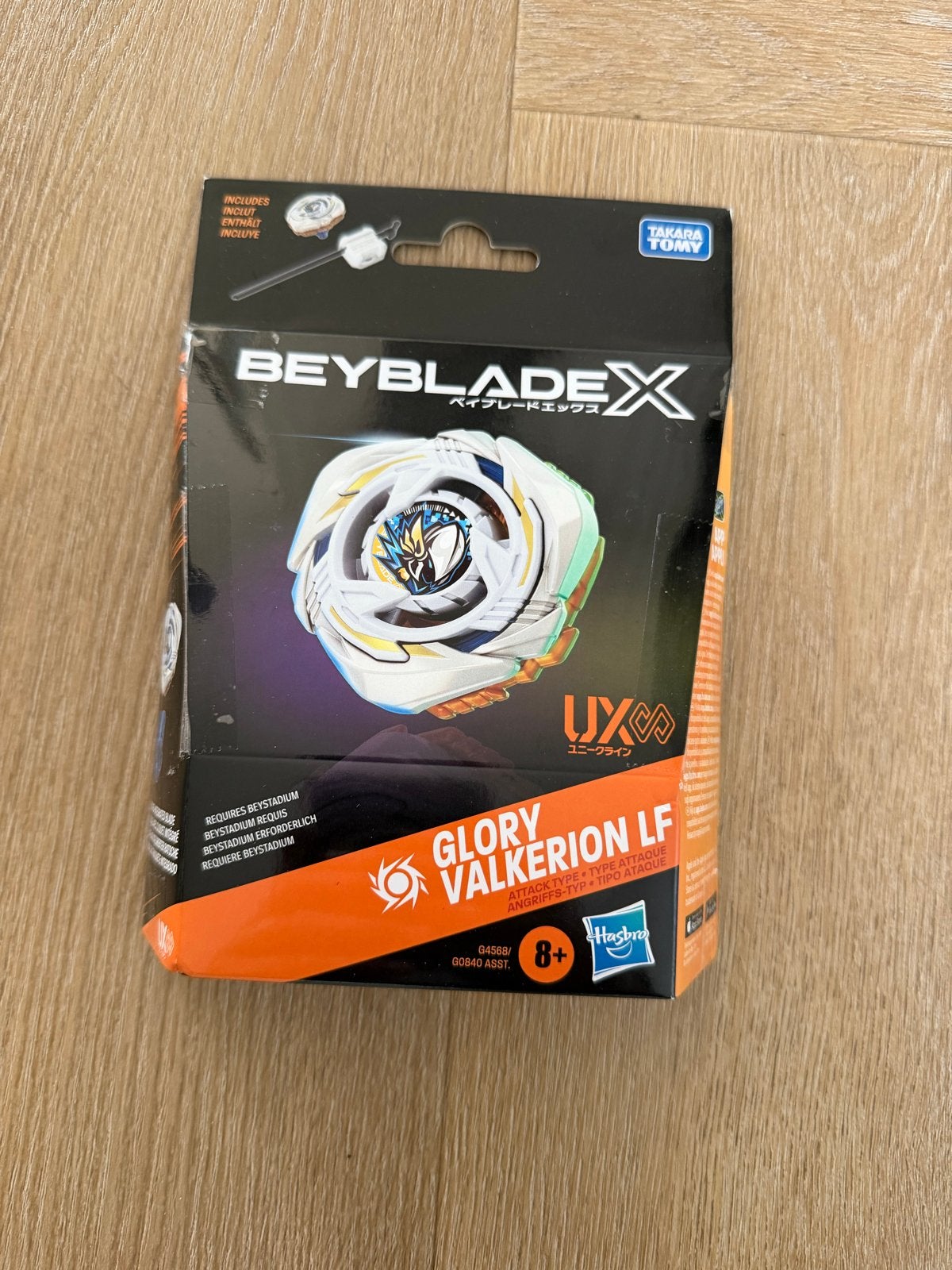 Beyblade X UX-00 Glory Valkerion LF - Nieuw in verpakking, Ophalen of Verzenden, Nieuw, Jongen of Meisje