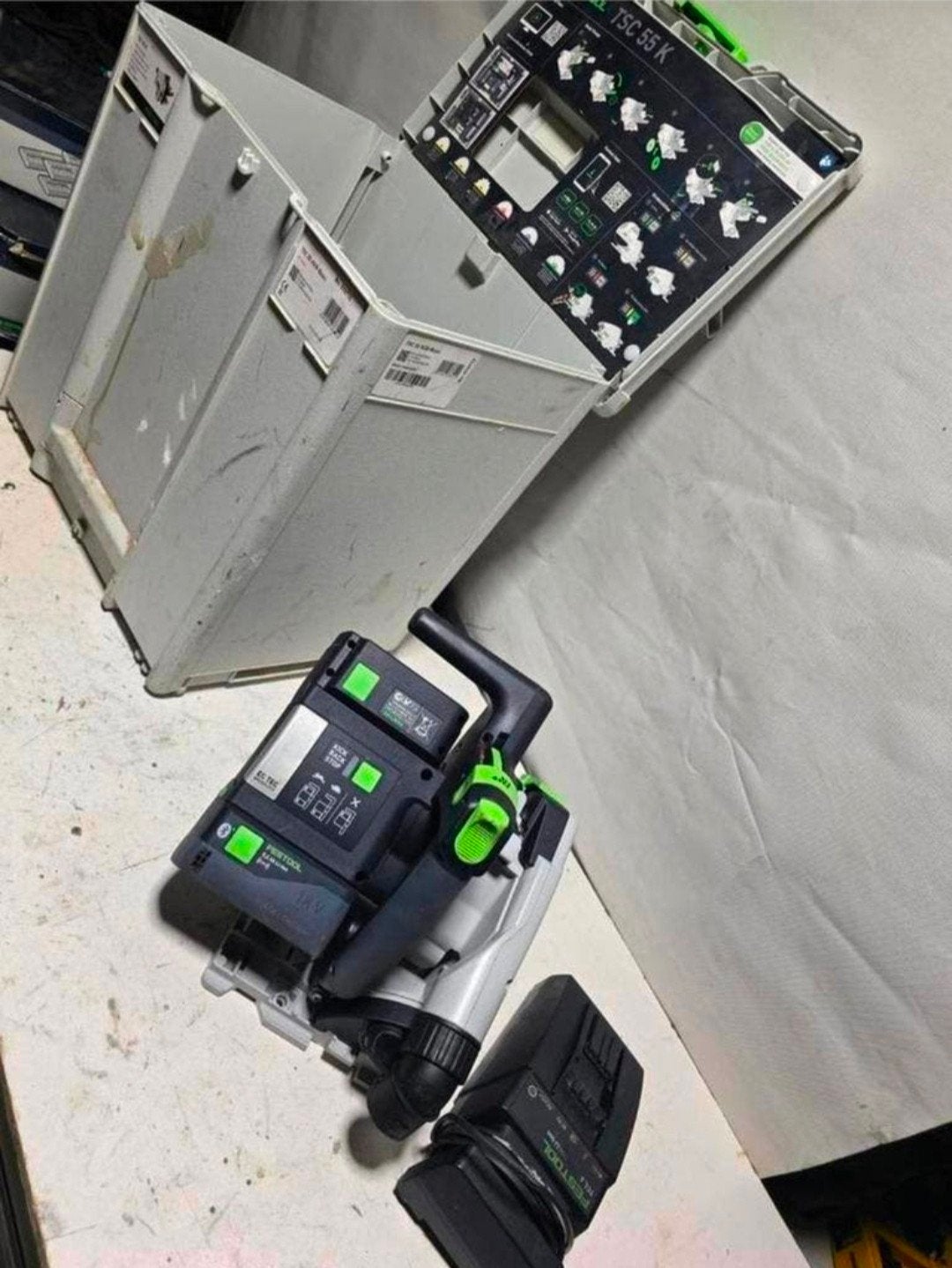 Festool accu Invalzaag set in Systainer, Ophalen of Verzenden, Festool, N.v.t, N.v.t
