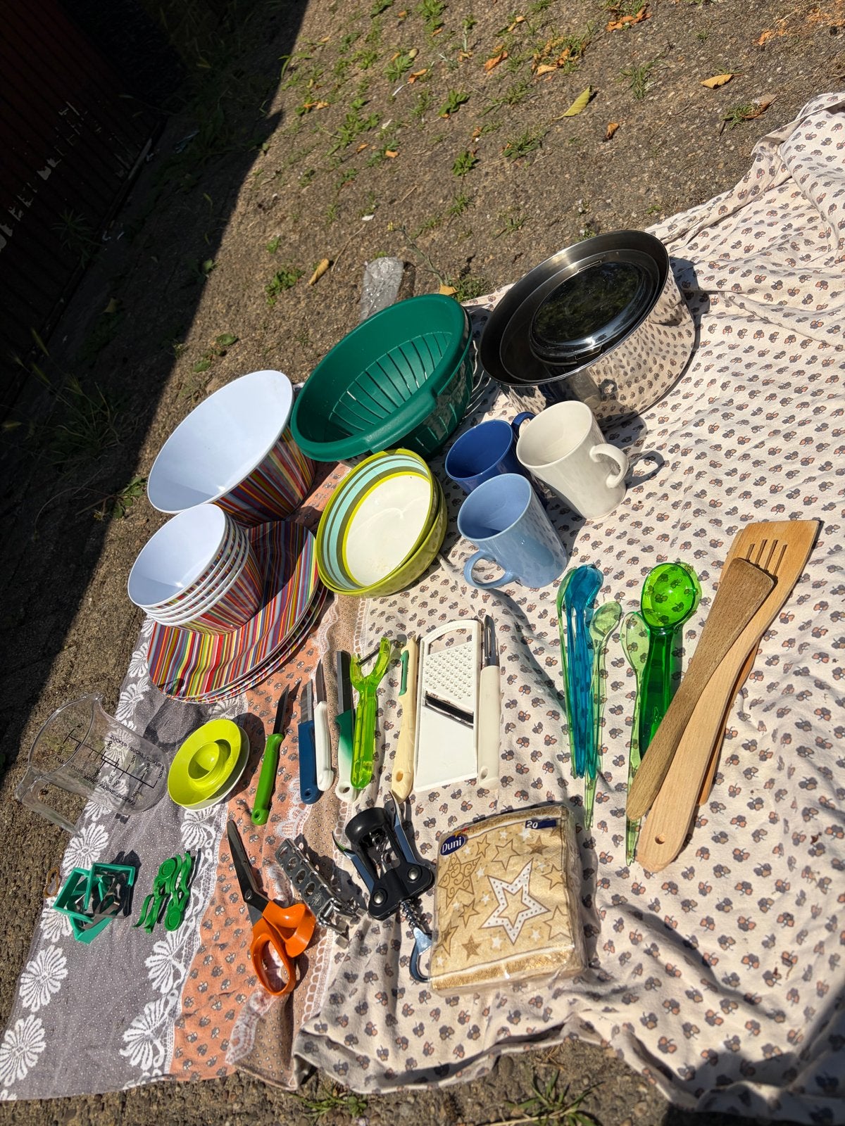 Vintage picknick mand, Hobby en Vrije tijd, Picknickmanden, Ophalen of Verzenden, Gebruikt