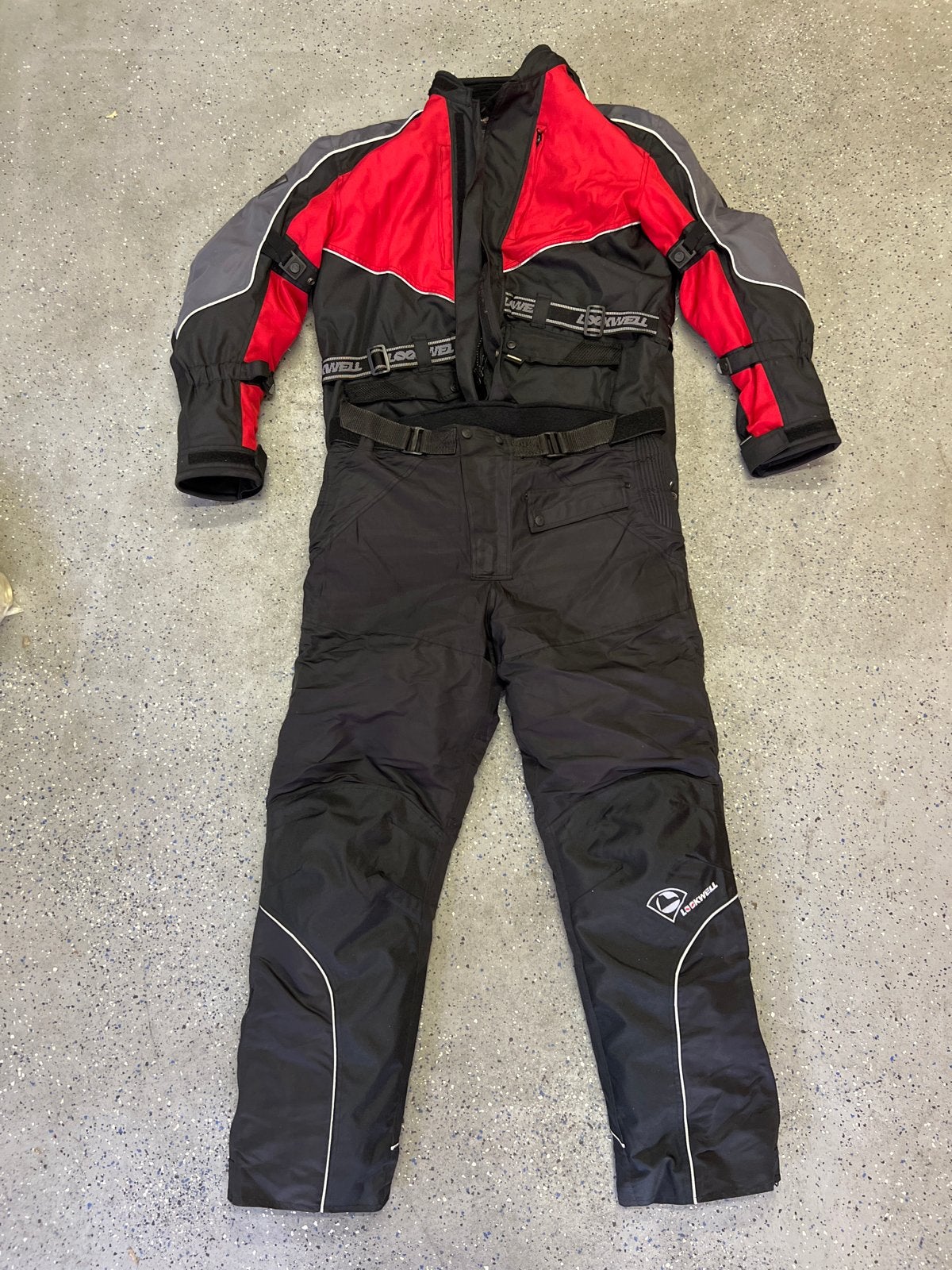 Lookwell dames motorpak (jas en broek) maat 2XL (56/36), Ophalen of Verzenden, Tweedehands, Dames, Combipak